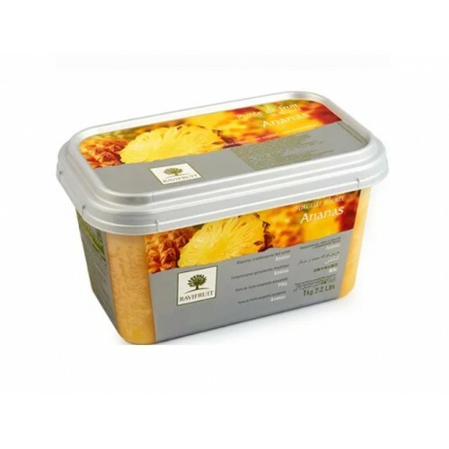 ПЮРЕ RAVIFRUIT из ананаса с/м 10% сахара Франция, 1 кг ПЮРЕ RAVIFRUIT из ананаса с/м 10% сахара Франция, 1 кг
