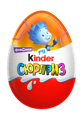 Яйцо шоколадное KINDER SURPRISE, 20г Яйцо шоколадное KINDER SURPRISE, 20г