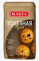 Мука полбяная MAKFA (500 гр./пакет)