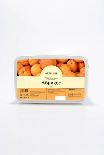 ПЮРЕ Artpuree из абрикоса 10% сахара Россия, (контейнер 1 кг.)