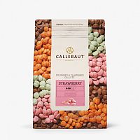 Шоколад Callebaut "Клубника" 30% (Пакет 2,5кг)