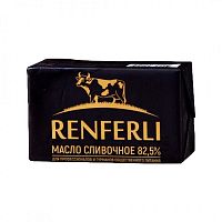 Масло сладко-сливочное 82,5% "RENFERLY" 400гр (20шт*кор)