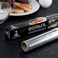 Фольга алюм. "Gurmanoff" 29см*10м, Особо прочная (14мкм), (24шт/кор), 1шт