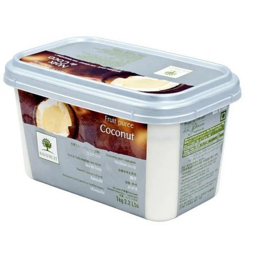 ПЮРЕ RAVIFRUIT из кокосов с/м 10% сахара Франция, 1 кг.