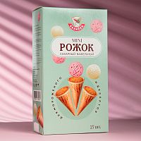 Вафельные рожки "Стандарт 110", с ровным краем, 27 шт., 270 г