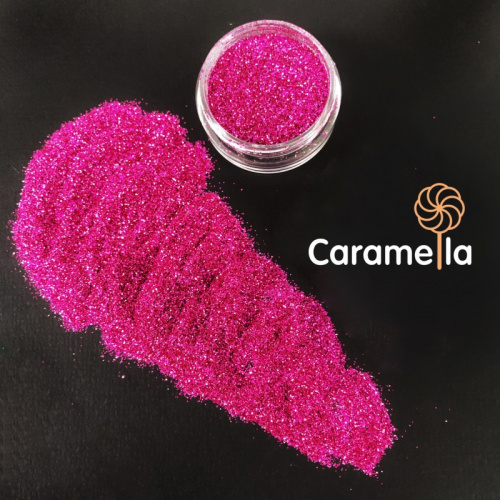 Глиттер пищевой МЕЛКИЙ Caramella Фуксия 5 гр. Глиттер пищевой МЕЛКИЙ Caramella Фуксия 5 гр.