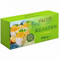 Желатин листовой "VALDE" 180 bloom (Упаковка 1 кг.)