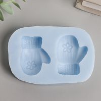 Молд силиконовый "Варежки" 4,2х3,3 см 