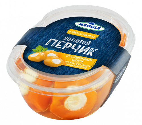 Перчик Meggle золотой со сливочным сыром, 210г