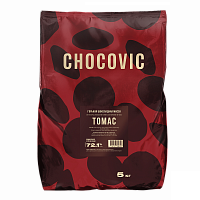 Шоколад Chocovic горький Томас 70.1% (5 кг./упак., 3 шт./кор.)