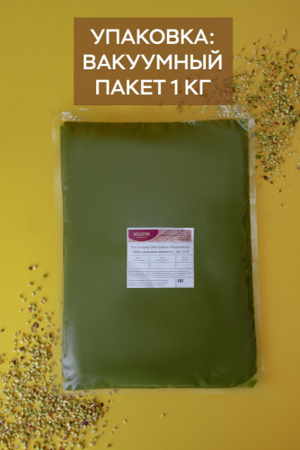 Паста ореховая Фисташковая 60% ОРЕХПРОМ /100гр/, (1кг/пак., 10кг/кор) фото 2