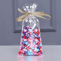 Пакет фасовочный БОПП "Сердца", 9*19 см.