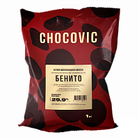 Шоколад Chocovic белый Бенито 29.9% (1 кг./упак., 10 шт./кор.)