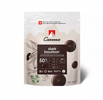 Шоколад Carma темный Dark Bourbon 50,0% (Пакет 1,5 кг)