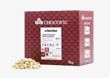 Шоколад Chocovic Белый Себастьян 34.1% (5кг/кор)