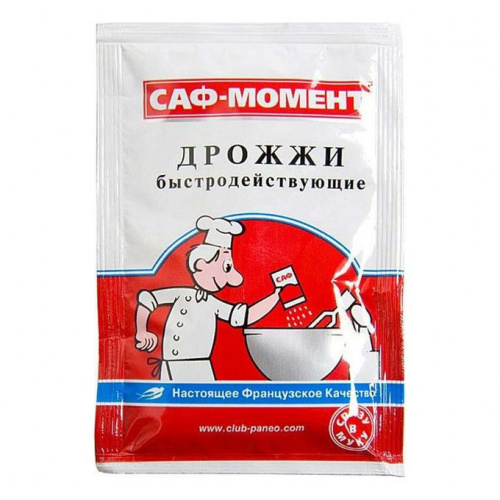 Дрожжи быстродействующие Саф Момент, (11гр/шт., 60шт/упак)