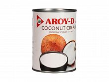СЛИВКИ Кокосовые 560 мл AROY-D 85%, ж/б, Тайланд, 1 шт.
