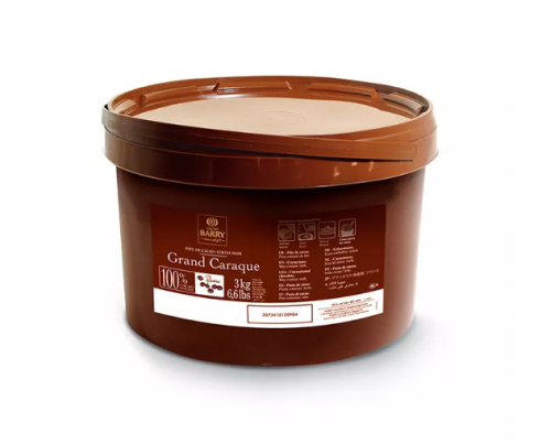 Тертая какао-масса в каллетах Cacao Barry Grand Caraque /250гр/ (Ведро 3кг)