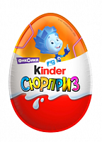 Яйцо шоколадное KINDER SURPRISE, 20г