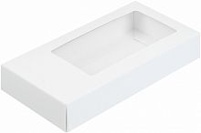 Коробка для плитки Дубайский шоколад 180*90*25мм (белая)