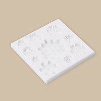Молд силиконовый "Снежинки" 10 ячеек, 8 × 8 см