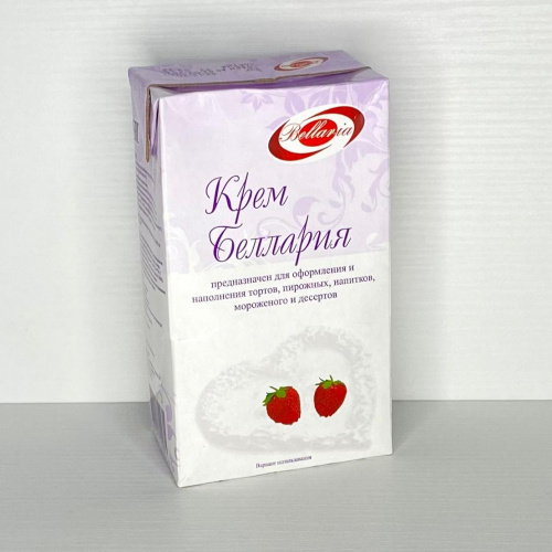 Крем растительный "Беллария 27%" (Упаковка 1 кг.)