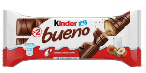 Вафля Kinder Bueno, 43г