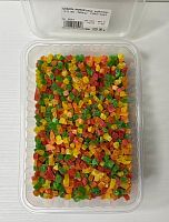 ЦУКАТЫ АНАНАСовые кубиками 3-5 мм /500гр/ (5кг/кор)