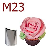 Насадка "Лепесток розы изогнутый 34мм" №M23
