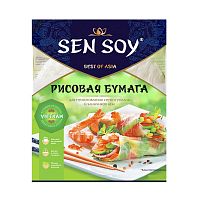 Бумага рисовая Sen Soy 10 листов, 100гр, Вьетнам (20 шт./кор.)