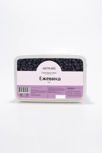 ПЮРЕ Artpuree из ежевики 10% сахара Россия, 250гр.