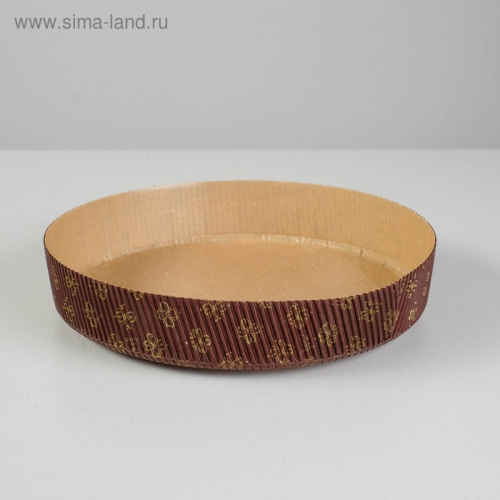 Форма бумажная "Пирог", 18,5 х 3,5 см