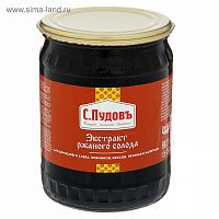 Экстракт ржаного солода С.Пудовъ, 650 г   