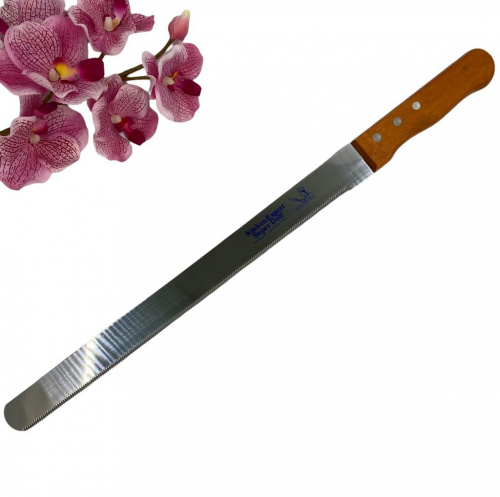 НОЖ с МЕЛКИМИ зубчиками 36см KS-130, 1 шт.