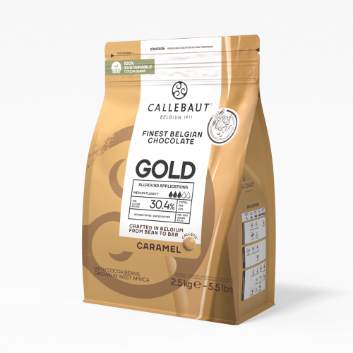 Шоколад Callebaut Белый GOLD 30,4% (Пакет 2,5кг) фото 2