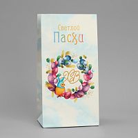 Пакет бумажный фасовочный "Светлый праздник", 20*11*4 см.