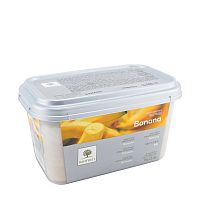 ПЮРЕ RAVIFRUIT из банана с/м 10% сахара Франция, 1 кг.