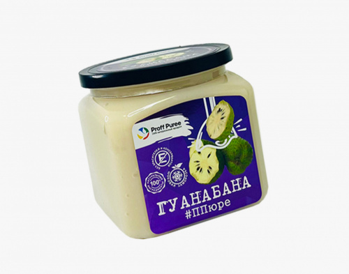 ПЮРЕ Proff Puree из гуанабана 10% сахара (Банка 500гр)