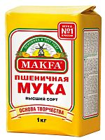 Мука пшеничная Макфа (1 кг./упак.)