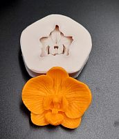 Молд силиконовый "3D Орхидея 6*1,8 см." 