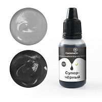 Краситель гелевый Caramella "Супер Черный" №182, 20 гр.