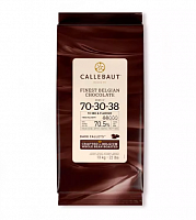 Шоколад Callebaut Горький 70.5% (Мешок 10 кг)