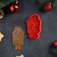 Вырубка пластик. для печенья "Новый год"